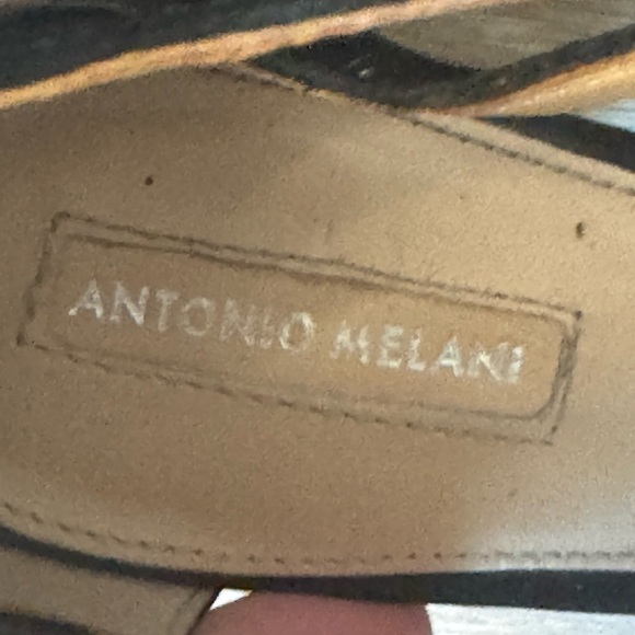 ANTONIO MELANI Shoes - ANTONIO MELANI Black Suede Heels